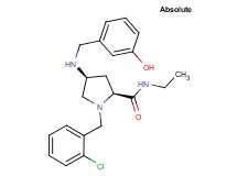 (4S)-1-(2-chlorobenzyl)-N-ethyl-4-[(3-hydroxybenzyl)amino]-L-prolinamide