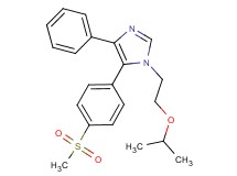 1-(2-isopropoxyethyl)-5-[4-(methylsulfonyl)phenyl]-4-phenyl-1H-imidazole
