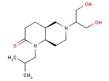 (4aS*,8aR*)-6-[2-hydroxy-1-(hydroxymethyl)ethyl]-1-isobutyloctahydro-1,6-naphthyridin-2(1H)-one