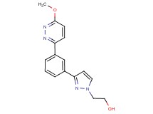 2-{3-[3-(6-methoxy-3-pyridazinyl)phenyl]-1H-pyrazol-1-yl}ethanol