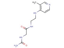 N~2~-(aminocarbonyl)-N~1~-{2-[(3-methylpyridin-4-yl)amino]ethyl}glycinamide