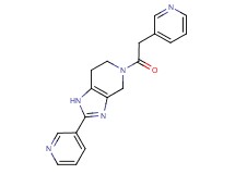 2-pyridin-3-yl-5-(pyridin-3-ylacetyl)-4,5,6,7-tetrahydro-1H-imidazo[4,5-c]pyridine