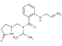 2-(allylamino)-N-isopropyl-N-[(5-oxopyrrolidin-2-yl)methyl]benzamide