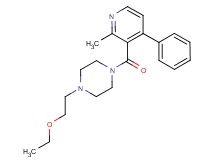 1-(2-ethoxyethyl)-4-[(2-methyl-4-phenylpyridin-3-yl)carbonyl]piperazine