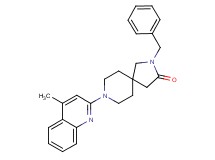 2-benzyl-8-(4-methyl-2-quinolinyl)-2,8-diazaspiro[4.5]decan-3-one
