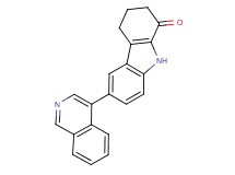 6-isoquinolin-4-yl-2,3,4,9-tetrahydro-1H-carbazol-1-one