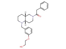 2-(3-{[(4aR*,8aS*)-6-(phenylacetyl)octahydro-1,6-naphthyridin-1(2H)-yl]methyl}phenoxy)ethanol