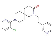 9-(3-chloropyridin-2-yl)-2-(2-pyridin-3-ylethyl)-2,9-diazaspiro[5.5]undecan-3-one