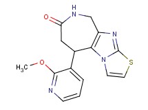 5-(2-methoxypyridin-3-yl)-5,6,8,9-tetrahydro-7H-[1,3]thiazolo[3',2':1,2]imidazo[4,5-c]azepin-7-one