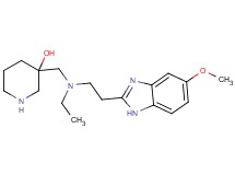 3-({ethyl[2-(5-methoxy-1H-benzimidazol-2-yl)ethyl]amino}methyl)-3-piperidinol dihydrochloride