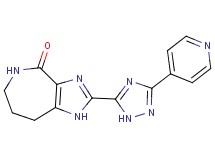 2-(3-pyridin-4-yl-1H-1,2,4-triazol-5-yl)-5,6,7,8-tetrahydroimidazo[4,5-c]azepin-4(1H)-one