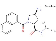 (2S,4S)-4-amino-N-isopropyl-1-(1-naphthoyl)pyrrolidine-2-carboxamide