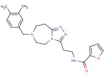 N-{2-[7-(3,4-dimethylbenzyl)-6,7,8,9-tetrahydro-5H-[1,2,4]triazolo[4,3-d][1,4]diazepin-3-yl]ethyl}-2-furamide