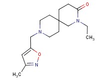 2-ethyl-9-[(3-methylisoxazol-5-yl)methyl]-2,9-diazaspiro[5.5]undecan-3-one