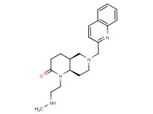 rel-(4aS,8aR)-1-[2-(methylamino)ethyl]-6-(2-quinolinylmethyl)octahydro-1,6-naphthyridin-2(1H)-one dihydrochloride