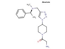 ({1-[1-(aminoacetyl)piperidin-4-yl]-1H-1,2,3-triazol-4-yl}methyl)methyl[(1S)-1-phenylethyl]amine