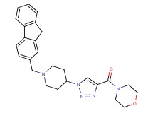 4-({1-[1-(9H-fluoren-2-ylmethyl)-4-piperidinyl]-1H-1,2,3-triazol-4-yl}carbonyl)morpholine