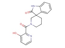 1'-[(3-hydroxypyridin-2-yl)carbonyl]spiro[indole-3,3'-piperidin]-2(1H)-one