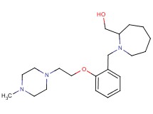 (1-{2-[2-(4-methylpiperazin-1-yl)ethoxy]benzyl}azepan-2-yl)methanol