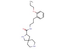 N-[3-(2-propoxyphenyl)propyl]-2,8-diazaspiro[4.5]decane-3-carboxamide dihydrochloride