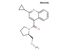 2-cyclopropyl-4-{[(2R)-2-(methoxymethyl)pyrrolidin-1-yl]carbonyl}quinoline