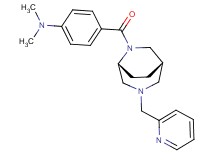 N,N-dimethyl-4-{[(1S*,5R*)-3-(2-pyridinylmethyl)-3,6-diazabicyclo[3.2.2]non-6-yl]carbonyl}aniline