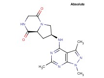(7S,8aS)-7-[(1,3,6-trimethyl-1H-pyrazolo[3,4-d]pyrimidin-4-yl)amino]hexahydropyrrolo[1,2-a]pyrazine-1,4-dione