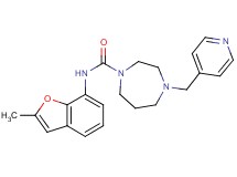 N-(2-methyl-1-benzofuran-7-yl)-4-(pyridin-4-ylmethyl)-1,4-diazepane-1-carboxamide