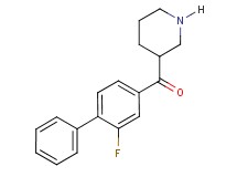 (2-fluoro-4-biphenylyl)(3-piperidinyl)methanone hydrochloride