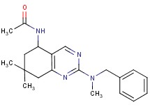 N-{2-[benzyl(methyl)amino]-7,7-dimethyl-5,6,7,8-tetrahydro-5-quinazolinyl}acetamide