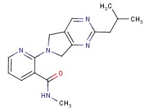 2-(2-isobutyl-5,7-dihydro-6H-pyrrolo[3,4-d]pyrimidin-6-yl)-N-methylnicotinamide
