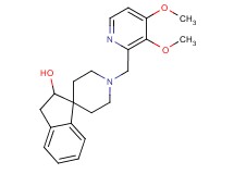 1'-[(3,4-dimethoxy-2-pyridinyl)methyl]-2,3-dihydrospiro[indene-1,4'-piperidin]-2-ol