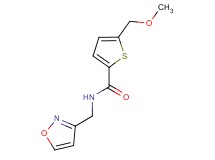 N-(isoxazol-3-ylmethyl)-5-(methoxymethyl)thiophene-2-carboxamide