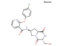 2-(4-chlorophenoxy)-N-[(3R,7S,8aS)-3-(hydroxymethyl)-1,4-dioxooctahydropyrrolo[1,2-a]pyrazin-7-yl]nicotinamide