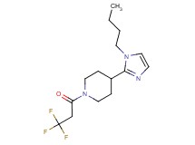 4-(1-butyl-1H-imidazol-2-yl)-1-(3,3,3-trifluoropropanoyl)piperidine
