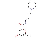 N-(4-azepan-1-ylbutyl)-6-methyl-4-oxo-4H-pyran-2-carboxamide