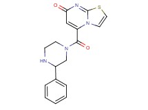 5-[(3-phenylpiperazin-1-yl)carbonyl]-7H-[1,3]thiazolo[3,2-a]pyrimidin-7-one