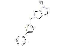 (3aS*,6aS*)-1-methyl-5-[(5-phenyl-2-thienyl)methyl]octahydropyrrolo[3,4-b]pyrrole