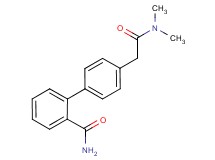 4'-[2-(dimethylamino)-2-oxoethyl]biphenyl-2-carboxamide