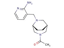 3-{[(1R*,5R*)-3-acetyl-3,6-diazabicyclo[3.2.2]non-6-yl]methyl}-2-pyridinamine