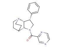 (3R*,3aR*,7aR*)-3-phenyl-1-(pyrazin-2-ylcarbonyl)octahydro-4,7-ethanopyrrolo[3,2-b]pyridine