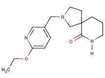 2-[(6-ethoxy-3-pyridinyl)methyl]-2,7-diazaspiro[4.5]decan-6-one
