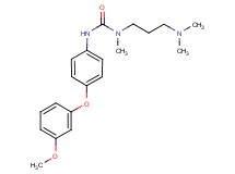 N-[3-(dimethylamino)propyl]-N'-[4-(3-methoxyphenoxy)phenyl]-N-methylurea