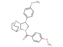 (3R*,3aR*,7aR*)-1-(4-methoxybenzoyl)-3-(4-methoxyphenyl)octahydro-4,7-ethanopyrrolo[3,2-b]pyridine
