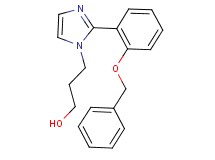 3-{2-[2-(benzyloxy)phenyl]-1H-imidazol-1-yl}propan-1-ol
