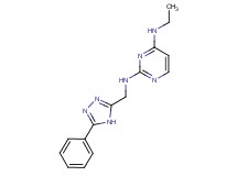 N~4~-ethyl-N~2~-[(5-phenyl-4H-1,2,4-triazol-3-yl)methyl]pyrimidine-2,4-diamine