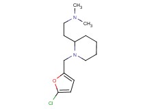 (2-{1-[(5-chloro-2-furyl)methyl]piperidin-2-yl}ethyl)dimethylamine
