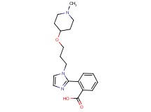 2-(1-{3-[(1-methylpiperidin-4-yl)oxy]propyl}-1H-imidazol-2-yl)benzoic acid