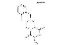 (3S,9aR)-8-(2-fluorobenzyl)-3-methyltetrahydro-2H-pyrazino[1,2-a]pyrazine-1,4(3H,6H)-dione