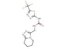 N-(5,6,7,8-tetrahydro[1,2,4]triazolo[4,3-a]pyridin-3-ylmethyl)-N'-[5-(trifluoromethyl)-1,3,4-thiadiazol-2-yl]urea